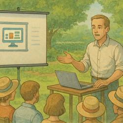 Die AG Digitalisierung beim Freiberger Gartentag – Wir sind dabei!