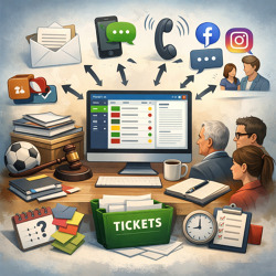 Warum ein Ticketsystem den Vereinsvorstand nachhaltig entlastet